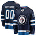 Town Jersey Winnipeg Jets Fanatics Home Breakaway Custom Jersey