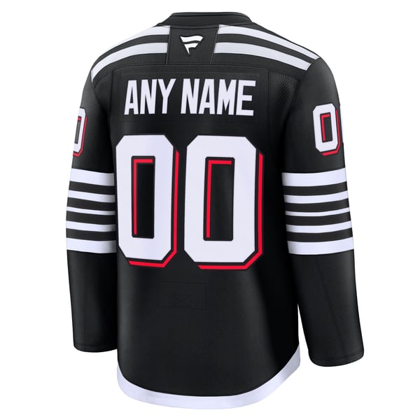 Town Jersey New Jersey Devils Fanatics Alternate Premium Jersey - Black