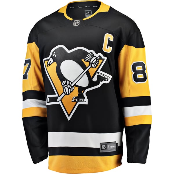 Town Jersey Sidney Crosby Pittsburgh Penguins Fanatics Captain Home Jersey