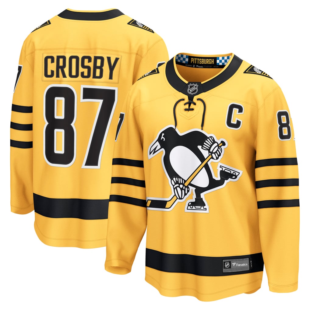 Town Jersey Sidney Crosby Pittsburgh Penguins Jersey