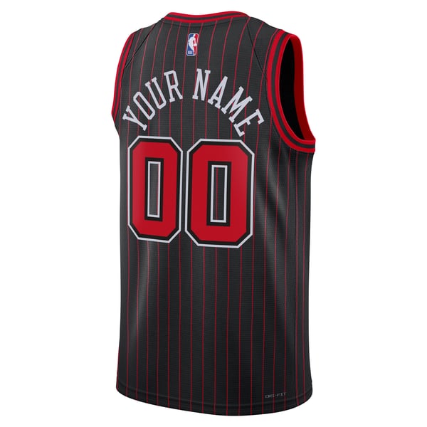 Town Jersey Chicago Bulls Jordan Brand Unisex Swingman Jersey Black