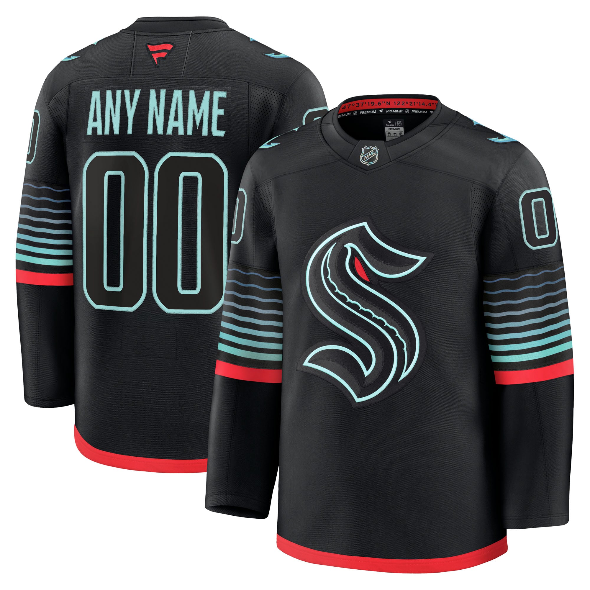 Town Jersey Seattle Kraken Fanatics Alternate Premium Jersey