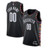 Town Jersey Brooklyn Nets Nike Unisex 2025/26 City Edition Custom Jersey - Black