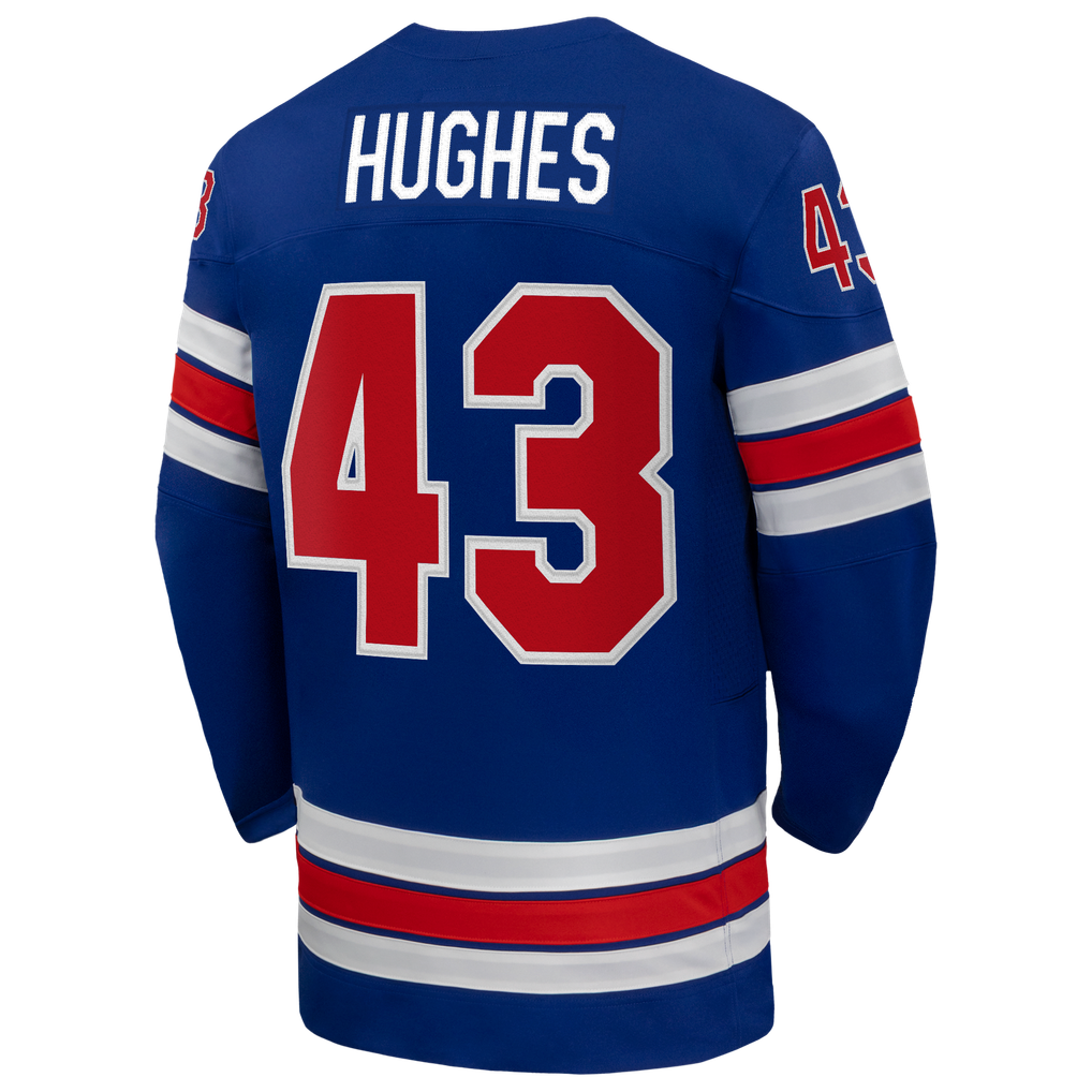 Town Jersey Nike Quinn Hughes US Hockey 2026 Home Jersey