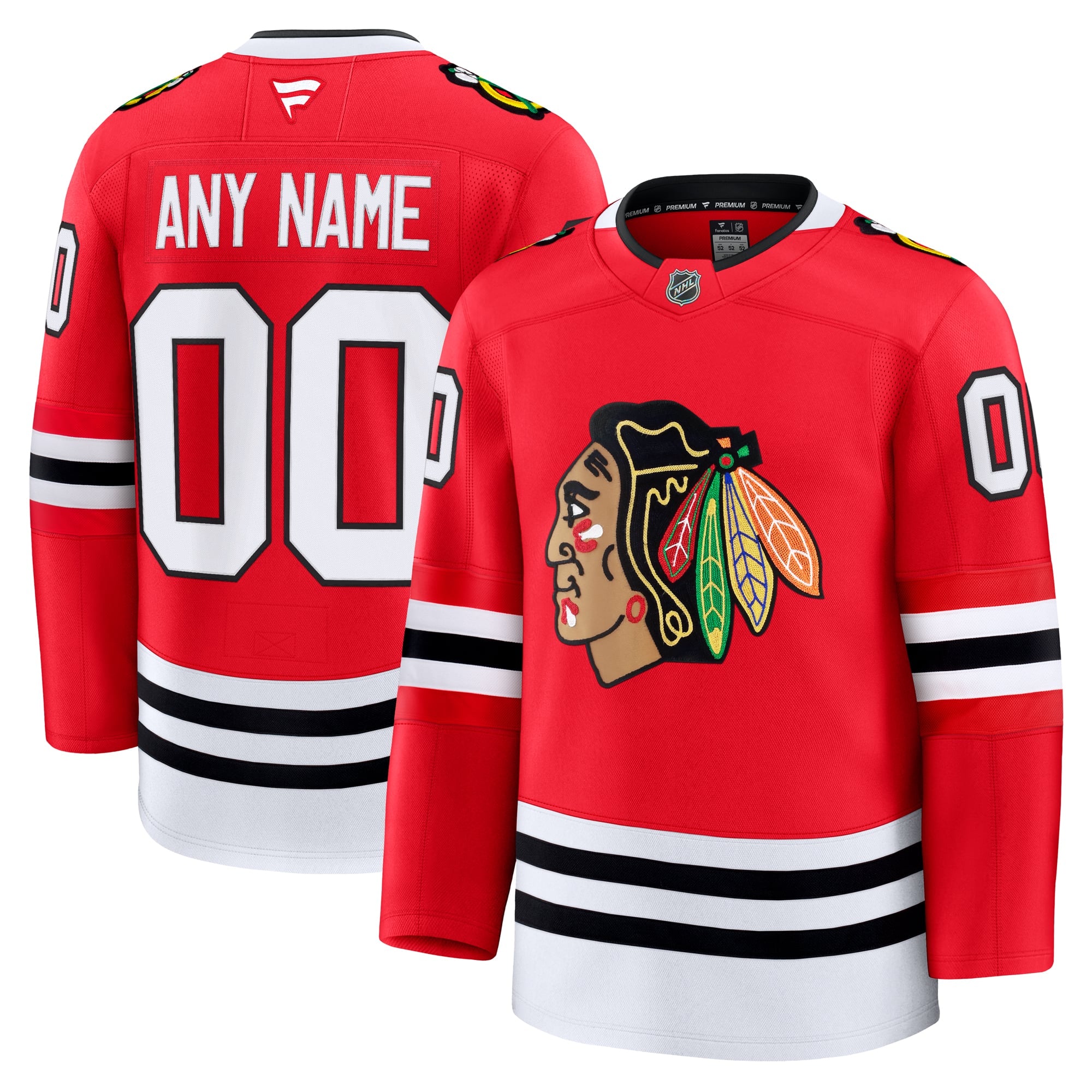 Town Jersey Fanatics Chicago Blackhawks Home Premium Jersey