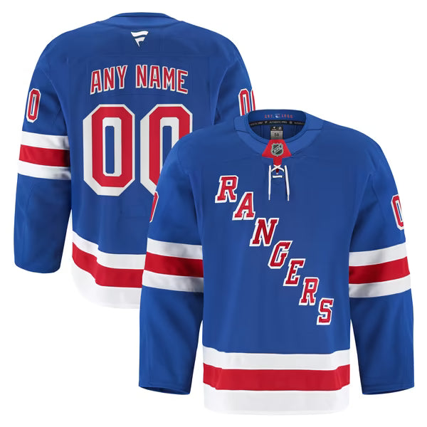 Town Jersey New York Rangers Fanatics Authentic Pro Custom Jersey
