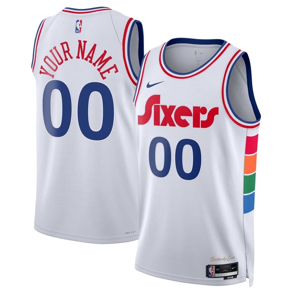 Town Jersey Nike Unisex 76ers City Edition Jersey