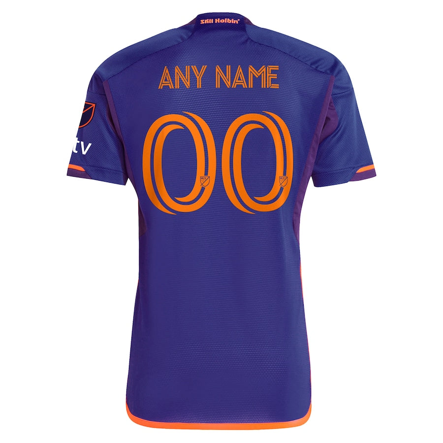 Men's Houston Dynamo FC adidas 2024 Still Holdin' Authentic Custom Jersey – Purple
