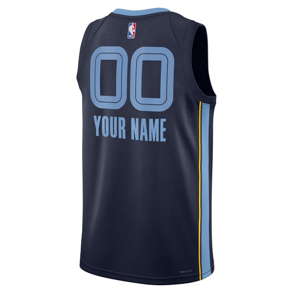 Town Jersey Nike Unisex Memphis Grizzlies Icon Swingman Jersey Navy