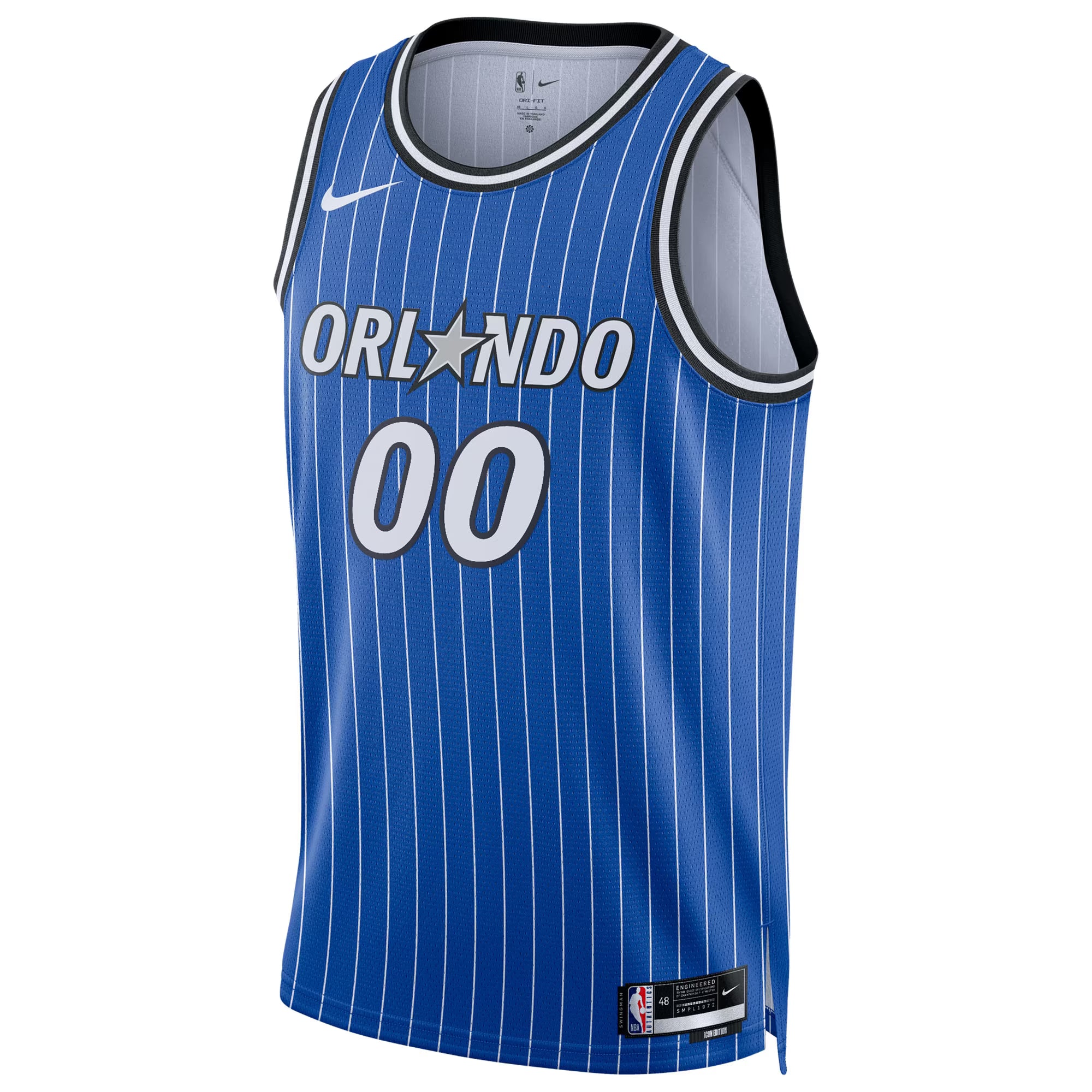 Town Jersey Nike Unisex Orlando Magic Swingman Custom Jersey Icon Edition