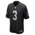 Taron Johnson Las Vegas Raiders Nike Team Game Jersey - Black