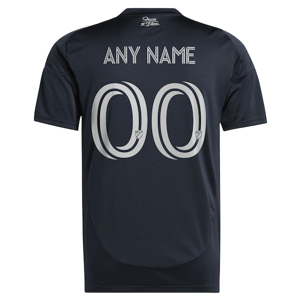 Customized San Diego FC Youth 2025 State of Flow Replica Custom Jersey Navy