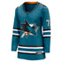 Town Jersey Women's Fanatics Macklin Celebrini Teal Sharks Jersey