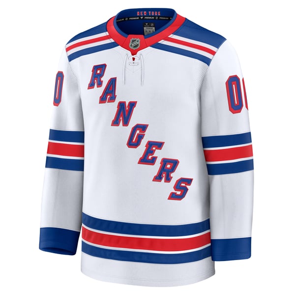 Town Jersey New York Rangers Fanatics Away Premium Custom Jersey