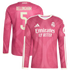 Jude Bellingham Real Madrid adidas 2026/27 Third Replica Long Sleeve Jersey - Pink