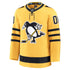 Town Jersey Fanatics Pittsburgh Penguins Alternate Premium Custom Jersey - Gold