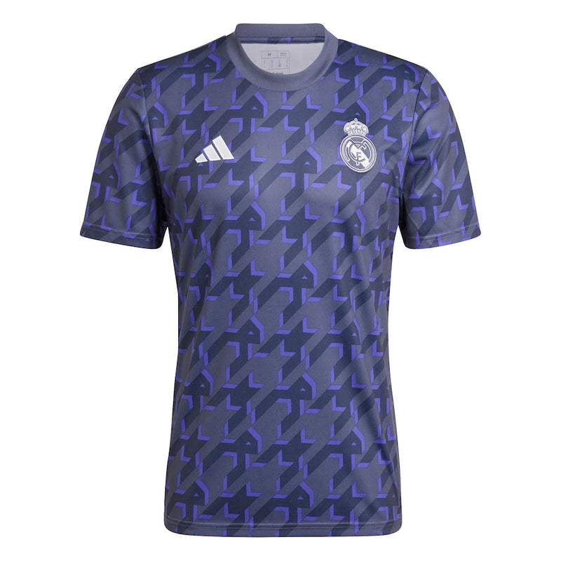 Real Madrid adidas 2023/24 Pre-Match Top - Navy