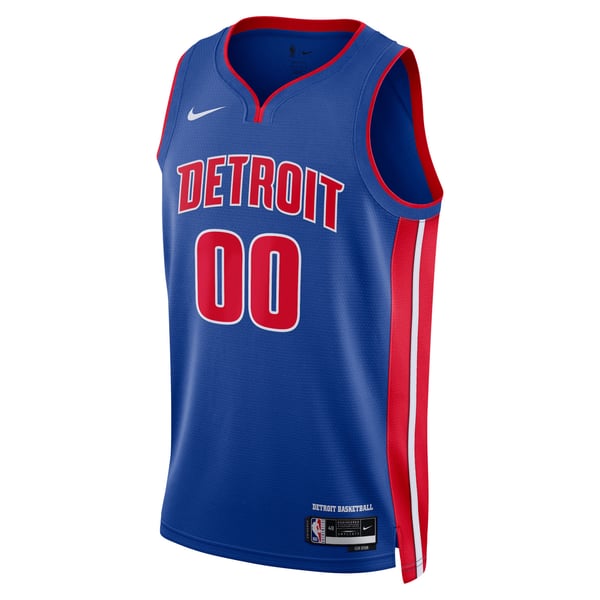 Town Jersey Nike Unisex Detroit Pistons Swingman Custom Jersey Blue