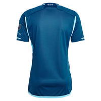 Men's Sporting Kansas City adidas 2024 Diamonds Our Forever Authentic Jersey – Navy