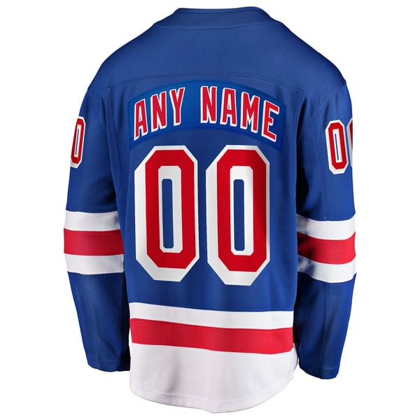 Town Jersey Fanatics New York Rangers Home Breakaway Jersey