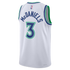 Jaden McDaniels Minnesota Timberwolves Nike Unisex Swingman Jersey - Association Edition - White