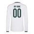 Adidas Real Madrid 2026/27 Home Replica Custom Long Sleeve Jersey White