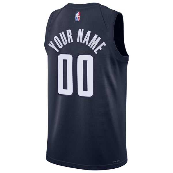 Town Jersey Unisex Washington Wizards Jordan Brand Custom Swingman Jersey Navy