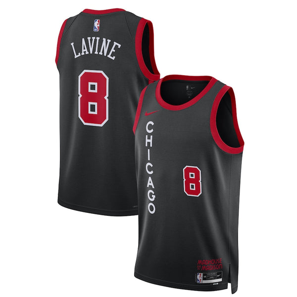 Zach LaVine Chicago Bulls Nike Unisex 2023/24 Swingman Jersey - Black - City Edition