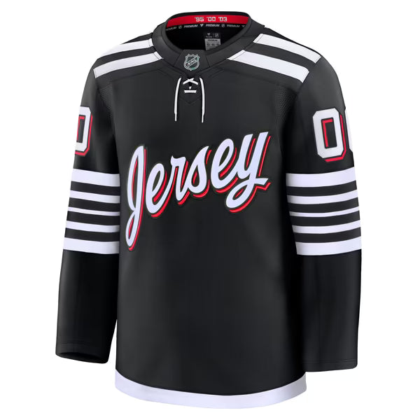 Town Jersey New Jersey Devils Fanatics Alternate Premium Jersey - Black