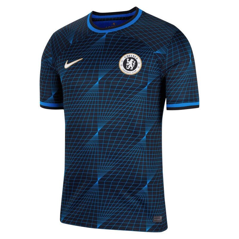 Moisés Caicedo Chelsea Nike 2023/24 Away Stadium  Player Jersey - Navy