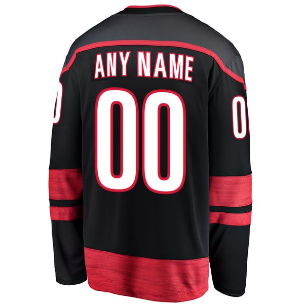 Town Jersey Carolina Hurricanes Fanatics Home Breakaway Custom Jersey