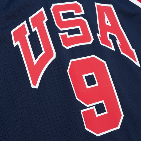 Town Jersey Michael Jordan USA Basketball Mitchell & Ness 1984 Jersey Navy