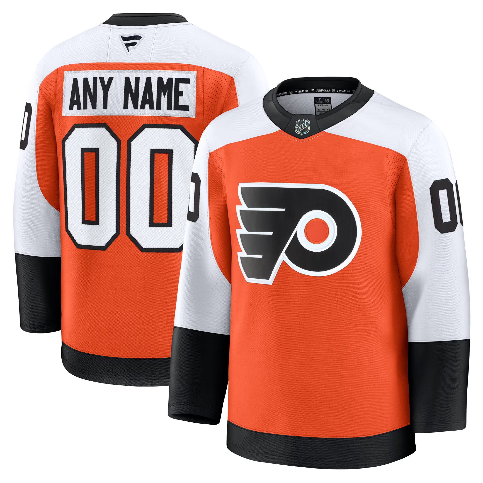Town Jersey Philadelphia Flyers Fanatics Home Premium Jersey - Orange