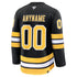 Town Jersey Boston Bruins Fanatics Home Premium Custom Jersey Black
