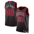 Town Jersey Chicago Bulls Jordan Brand Unisex Swingman Jersey Black
