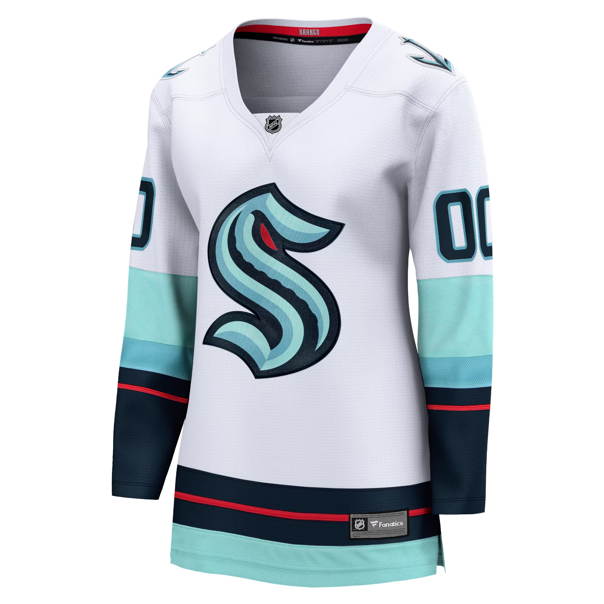 Town Jersey Fanatics Women's Seattle Kraken Away Breakaway Jersey - White