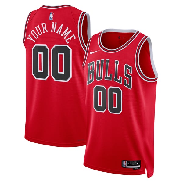 Town Jersey Nike Unisex Chicago Bulls Swingman Custom Jersey