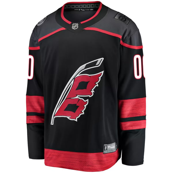 Town Jersey Carolina Hurricanes Fanatics Home Breakaway Custom Jersey