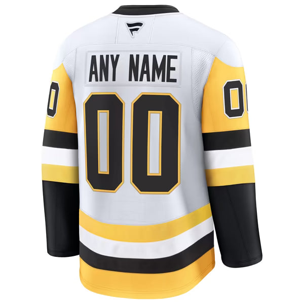 Town Jersey Fanatics Pittsburgh Penguins Away Premium Custom Jersey