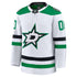 Town Jersey Dallas Stars Fanatics Away Premium Custom Jersey - White