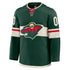 Town Jersey Fanatics Minnesota Wild Home Premium Jersey Green