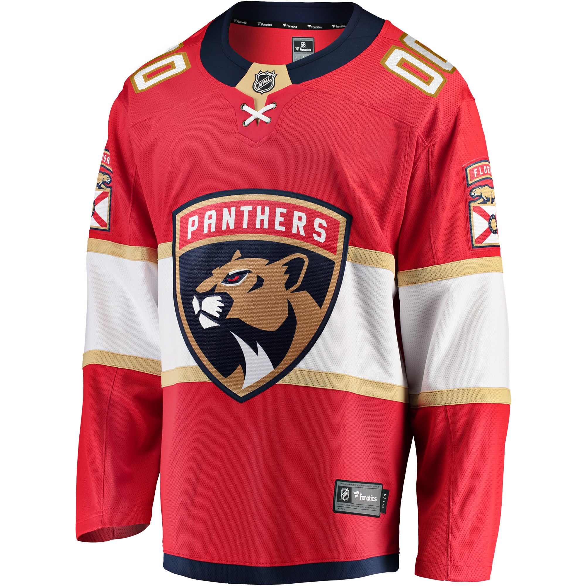 Town Jersey Florida Panthers Fanatics Home Breakaway Custom Jersey
