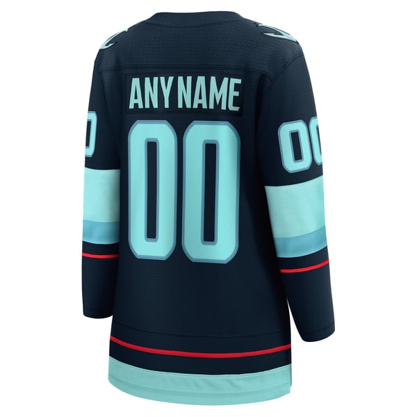 Town Jersey Fanatics Women's Seattle Kraken Home Breakaway Custom Jersey