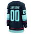 Town Jersey Fanatics Women's Seattle Kraken Home Breakaway Custom Jersey