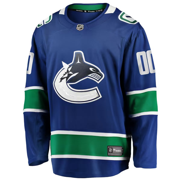 Town Jersey Vancouver Canucks Fanatics Breakaway Home Jersey - Blue
