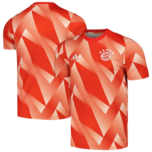 Bayern Munich adidas 2023/24 Pre-Match Top - Red