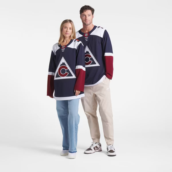 Town Jersey Fanatics Colorado Avalanche Alternate Premium Custom Jersey