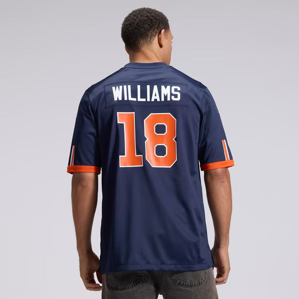 Caleb Williams Chicago Bears Nike 2026 Rivalries Collection Game Jersey - Navy