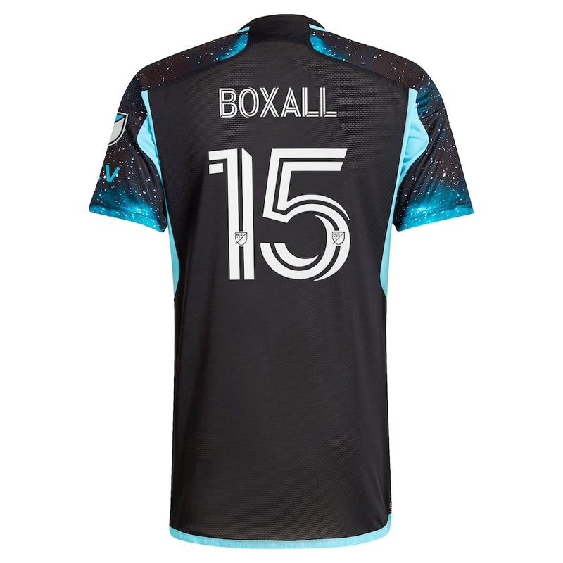Michael Boxall Minnesota United FC adidas 2024 Starry Night Authentic Player Jersey - Black