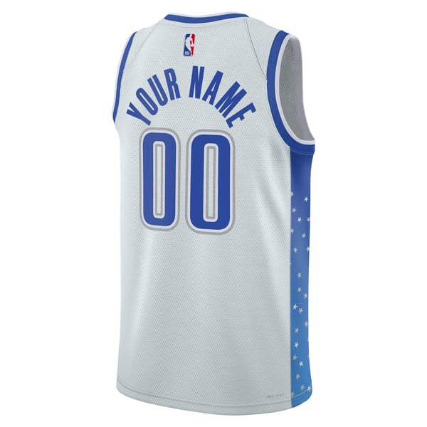 Town Jersey Unisex Nike Orlando Magic City Edition Swingman Jersey - Silver